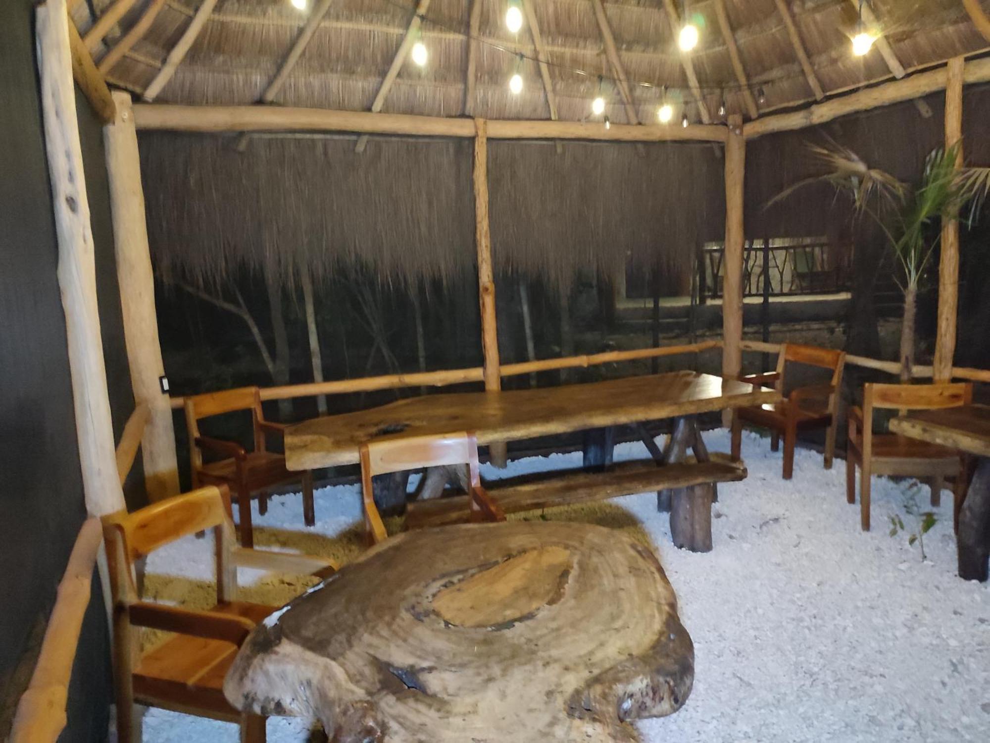 Aldea Maya-Ha Cabanas Con Cenotes بويرتو موريلوس المظهر الخارجي الصورة