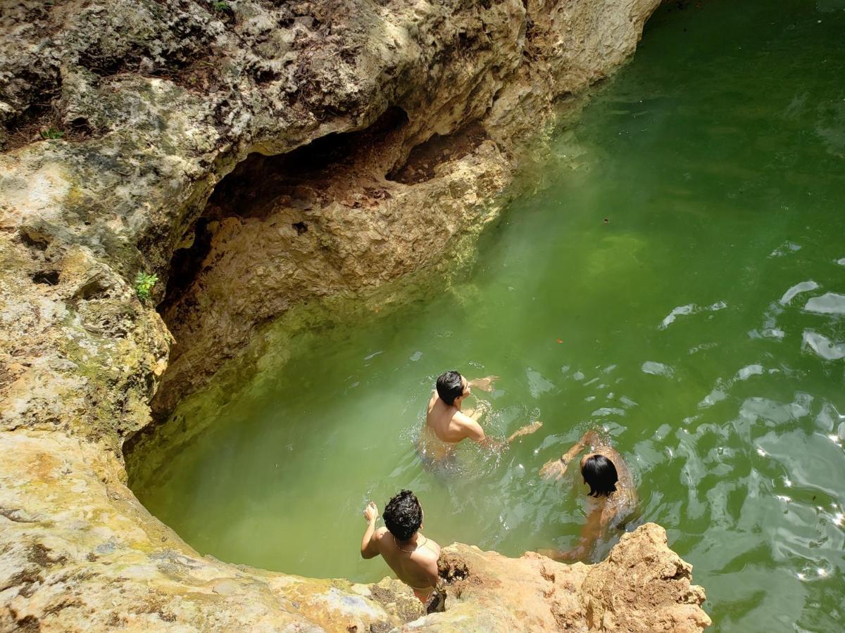 Aldea Maya-Ha Cabanas Con Cenotes بويرتو موريلوس المظهر الخارجي الصورة